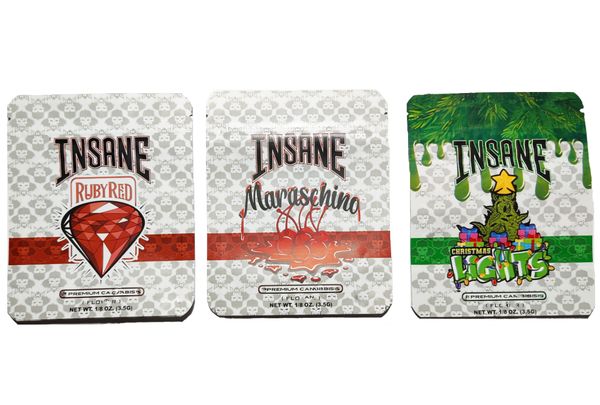 3.5g insane smell proof bags edible packaging jokes up matte boyz dry flower edibles mylar zipper stand up bag
3.5g insane smell proof bags edible packaging jokes up matte boyz dry flower edibles mylar zipper stand up bag