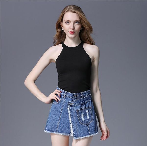 women's shorts 2021 est womens high waist denim a-line hole large size fashion mini jeans short patchwork s20, White;black
women's shorts 2021 est womens high waist denim a-line hole large size fashion mini jeans short patchwork s20, White;black