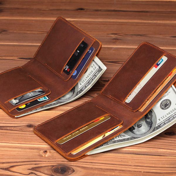 guangzhou crazy horse leather handmade wallet men's leather business dollar wallet, Black
guangzhou crazy horse leather handmade wallet men's leather business dollar wallet, Black