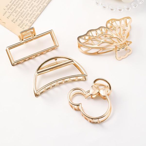 hair clips & barrettes female's alloy catch jaw clamp gold not easy to fade durable suitable for daily wedding parties bh, Golden;silver
hair clips & barrettes female's alloy catch jaw clamp gold not easy to fade durable suitable for daily wedding parties bh, Golden;silver