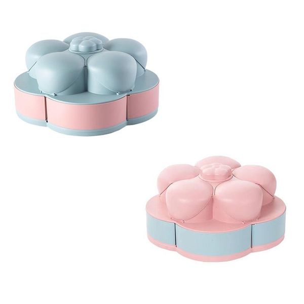 storage bottles & jars petal-shape rotating candy box,snack/nut box,candy/fruit plate food case,2-deck dried fruit organizer
storage bottles & jars petal-shape rotating candy box,snack/nut box,candy/fruit plate food case,2-deck dried fruit organizer