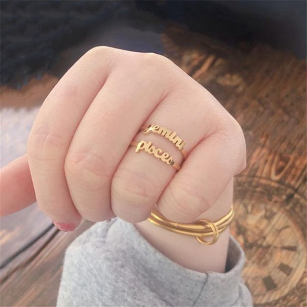 wedding rings european and american stainless steel simple twelve zodiac letter ring lady open adjustable bracelet, Slivery;golden
wedding rings european and american stainless steel simple twelve zodiac letter ring lady open adjustable bracelet, Slivery;golden