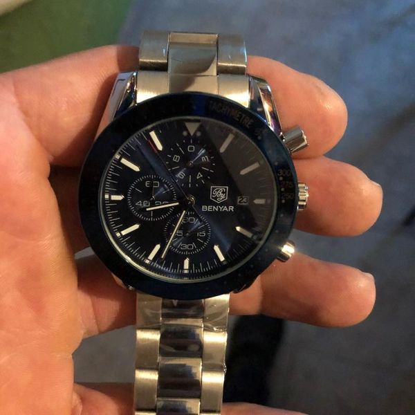 wristwatches cadisen design men's watch sapphire stainless steel automatic date waterproof wristwatch fashion casual luminous pointer w, Slivery;brown
wristwatches cadisen design men's watch sapphire stainless steel automatic date waterproof wristwatch fashion casual luminous pointer w, Slivery;brown