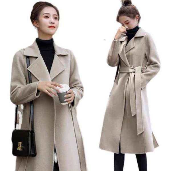 2021 woolen coat women's autumn and winter korean version loose fashion versatile foreign style medium long, Black
2021 woolen coat women's autumn and winter korean version loose fashion versatile foreign style medium long, Black