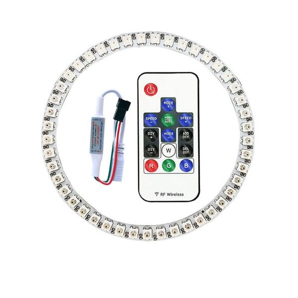 modules ws2812b individually addressable pixel led ring kit 8/16/24/35/45leds black and white pcb 14key dc controller combination
modules ws2812b individually addressable pixel led ring kit 8/16/24/35/45leds black and white pcb 14key dc controller combination