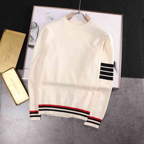 2020 new solid brand sweater mens pullover striped slim fit jumpers knitred wool autumn warm korean style casual men cloth, Black
2020 new solid brand sweater mens pullover striped slim fit jumpers knitred wool autumn warm korean style casual men cloth, Black