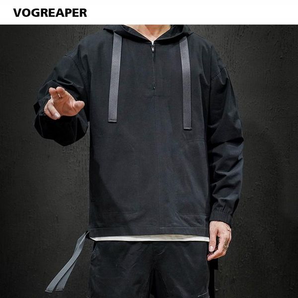 men's jackets spring autumn hooded men black gray pullover outwear youth fashion harajuku streetwear coats, Black;brown
men's jackets spring autumn hooded men black gray pullover outwear youth fashion harajuku streetwear coats, Black;brown