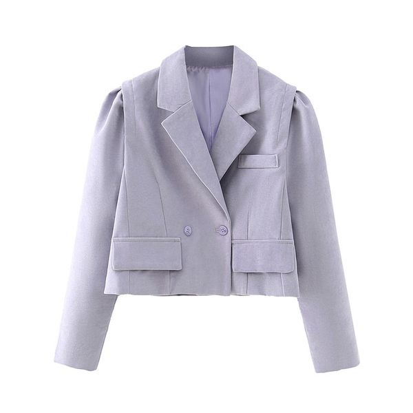blsqr double breasted women blazer coat autumn casual office ladies outwear streetwear female violet jacket 210430, White;black
blsqr double breasted women blazer coat autumn casual office ladies outwear streetwear female violet jacket 210430, White;black
