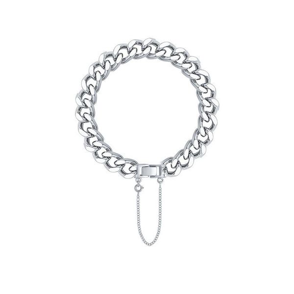 bangle ch-1065 european and american metal chain bracelet men women niche design bracelets punk personality couple, Black
bangle ch-1065 european and american metal chain bracelet men women niche design bracelets punk personality couple, Black