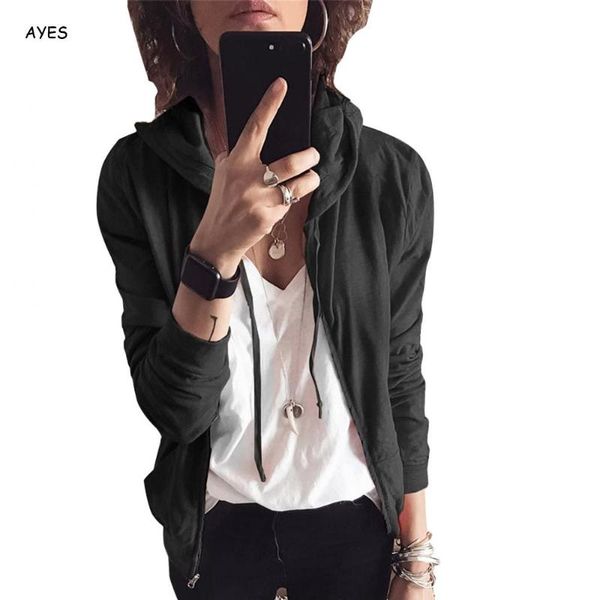 women's jackets 2021 autumn black basic jacket women orange fashion thin coat loose hooded zipper large size coats, Black;brown
women's jackets 2021 autumn black basic jacket women orange fashion thin coat loose hooded zipper large size coats, Black;brown