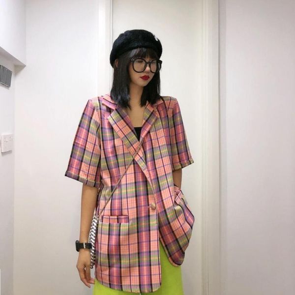 women's jackets half-sleeve sunscreen jackets, coat flavored vintage powder, sweet checked thin suit, short jacket, Black;brown
women's jackets half-sleeve sunscreen jackets, coat flavored vintage powder, sweet checked thin suit, short jacket, Black;brown