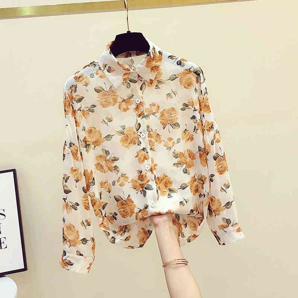 autumn women's long sleeves floral chiffon shirt female casual shirts blouse ladies blusas a3378 210428, White
autumn women's long sleeves floral chiffon shirt female casual shirts blouse ladies blusas a3378 210428, White