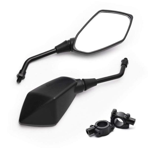 motorcycle mirrors 1 pair 7/8" 10mm universal abs material rear view black handle bar end side rearview
motorcycle mirrors 1 pair 7/8" 10mm universal abs material rear view black handle bar end side rearview