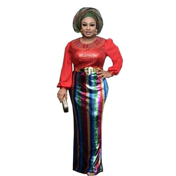 ethnic clothing 2021 autumn long sleeve african dresses for women dashiki sequin evening party dress plus size ladies vestidos robe africain, Red
ethnic clothing 2021 autumn long sleeve african dresses for women dashiki sequin evening party dress plus size ladies vestidos robe africain, Red