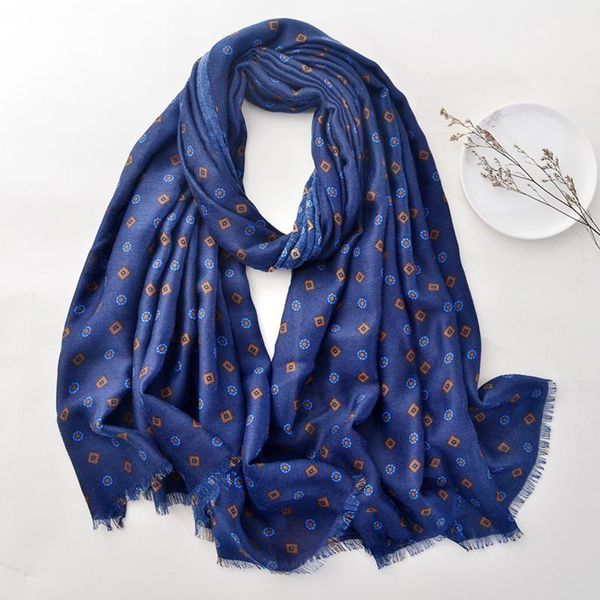 scarves royalmaybe cotton scarf for both men and women long autumn winter geometric print big shawl dual use, Blue;gray
scarves royalmaybe cotton scarf for both men and women long autumn winter geometric print big shawl dual use, Blue;gray