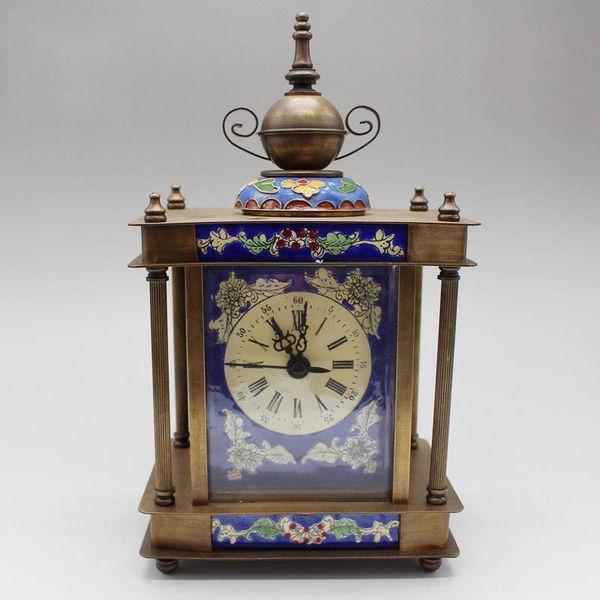 desk & table clocks classical enamel color cloisonne clock mechanical ornaments manual clockwork
desk & table clocks classical enamel color cloisonne clock mechanical ornaments manual clockwork