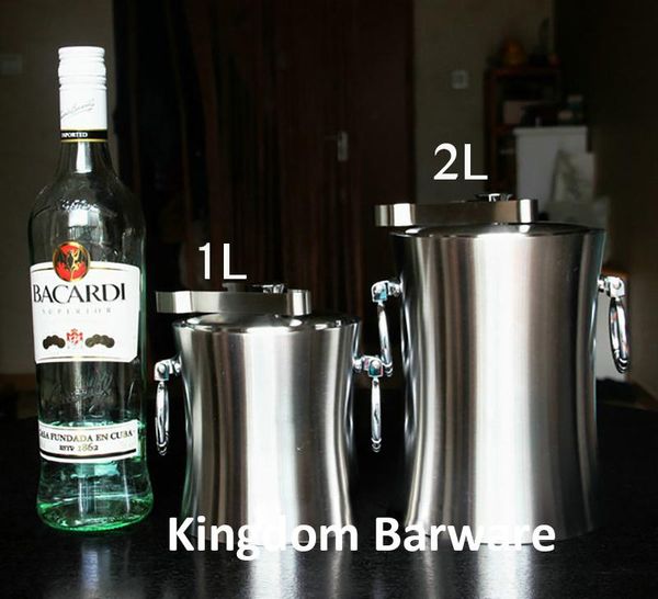 ice buckets and coolers 1l/2l double wal bucket stainless steel wine chiller bottle cooler champagne
ice buckets and coolers 1l/2l double wal bucket stainless steel wine chiller bottle cooler champagne