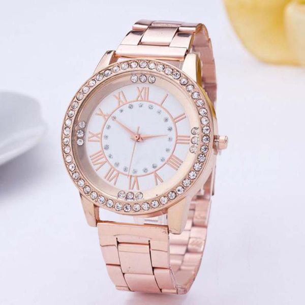 wristwatches 2021 women's men's crystal rhinestone stainless steel analog quartz wrist watch drop relogio feminino saat, Slivery;brown
wristwatches 2021 women's men's crystal rhinestone stainless steel analog quartz wrist watch drop relogio feminino saat, Slivery;brown