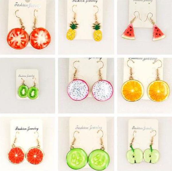 gold plated fruit dangle chandelier earrings sliced oil dripping apple watermelon pineapple dragon, Silver
gold plated fruit dangle chandelier earrings sliced oil dripping apple watermelon pineapple dragon, Silver
