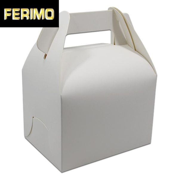 gift wrap 30pcs/lot kraft paper cake packaging box with handle white and brown packing for wedding party decoration
gift wrap 30pcs/lot kraft paper cake packaging box with handle white and brown packing for wedding party decoration