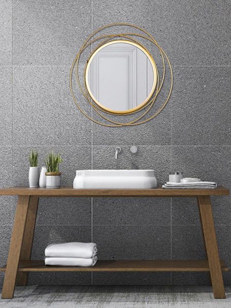 mirrors classic hanging wall mirror geometric durable metal frame mount for party wedding gift bathrooms bathroom decor
mirrors classic hanging wall mirror geometric durable metal frame mount for party wedding gift bathrooms bathroom decor