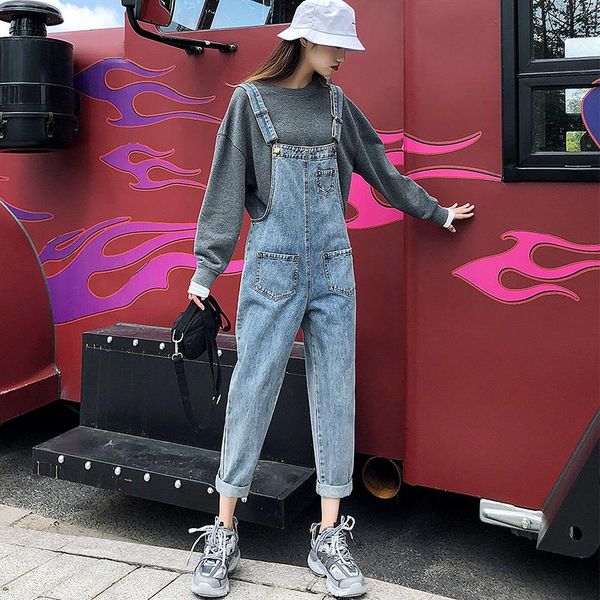 spring women jeans overalls fashion casual baggy jumpsuit denim pants female solid loose blue bib trousers brand clothes women's
spring women jeans overalls fashion casual baggy jumpsuit denim pants female solid loose blue bib trousers brand clothes women's