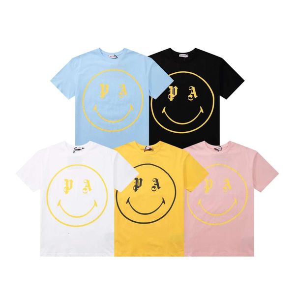 pa summer t shirt short sleeve loose casual smiling face pattern printed and wo ins fashion men's trend, White;black
pa summer t shirt short sleeve loose casual smiling face pattern printed and wo ins fashion men's trend, White;black