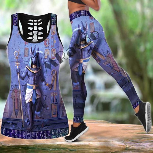 women's leggings anubis god blue ancient egypt 3d printed hollow tank & set fitness female full length yoga pants lkb-25, Black
women's leggings anubis god blue ancient egypt 3d printed hollow tank & set fitness female full length yoga pants lkb-25, Black
