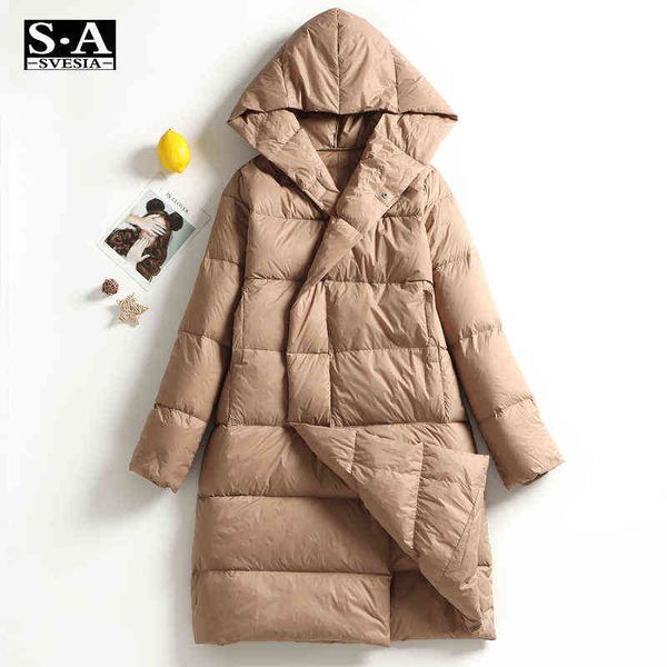 lightweight duck down coat women winter oversized ultralight puffer jacket long female large size down parka outerrwear 211130, Black
lightweight duck down coat women winter oversized ultralight puffer jacket long female large size down parka outerrwear 211130, Black