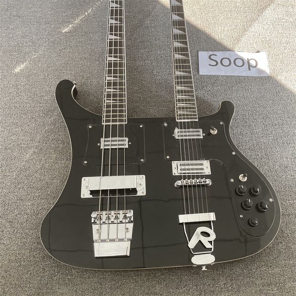 our direct 4 string bass guitar 6 string double string guitar black paint, color can be ordered,
our direct 4 string bass guitar 6 string double string guitar black paint, color can be ordered,