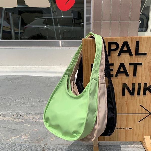 solid color women nylon hobos underarm bag retro design female small shoulder bags fashion ladies daily tote purse handbags totes
solid color women nylon hobos underarm bag retro design female small shoulder bags fashion ladies daily tote purse handbags totes