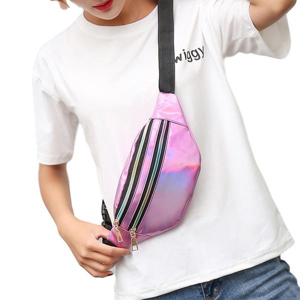 holographic bag fanny pack shiny metallic color sport waist belt bum phone storage pouch hiking daypack bags
holographic bag fanny pack shiny metallic color sport waist belt bum phone storage pouch hiking daypack bags