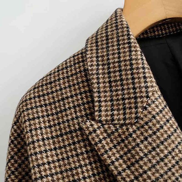 aachoae fashion winter plaid coats women single breasted casual jackets for ladies vintage elegant long sleeve pockets coat 201224, Black
aachoae fashion winter plaid coats women single breasted casual jackets for ladies vintage elegant long sleeve pockets coat 201224, Black