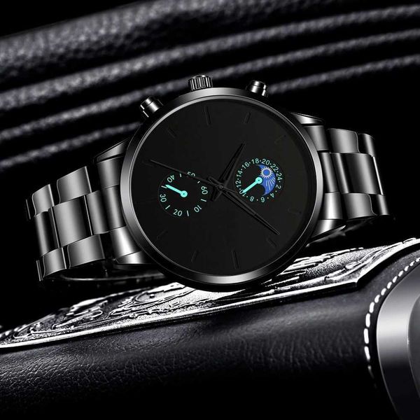 2022 luxury brand mens watches men sports black stainless steel quartz wrist watch male business casual clock, Slivery;brown
2022 luxury brand mens watches men sports black stainless steel quartz wrist watch male business casual clock, Slivery;brown