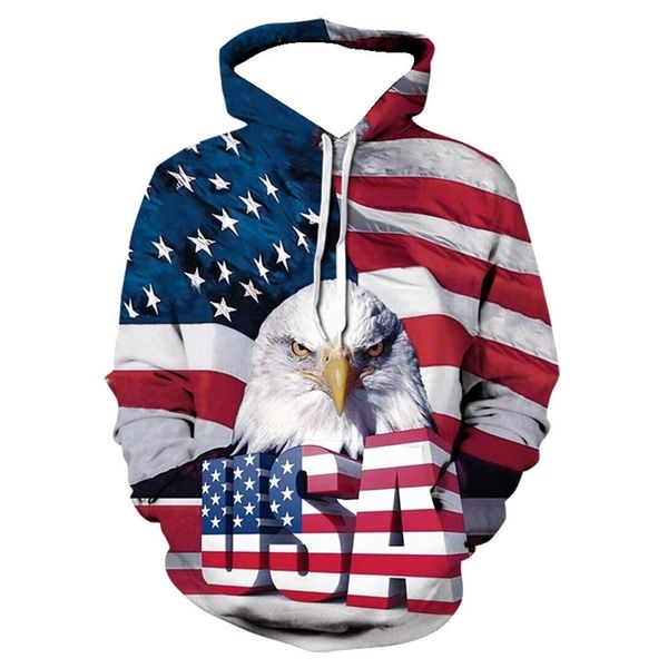 men's crew neck pullover 3d printing american flag eagle hoodie sweater large men, Black
men's crew neck pullover 3d printing american flag eagle hoodie sweater large men, Black