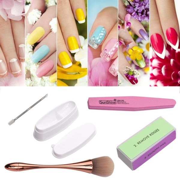 nail art kits 5pcs dipping powder tool dip tray duster brush professiona 4-sided buffer block files double-sided tools
nail art kits 5pcs dipping powder tool dip tray duster brush professiona 4-sided buffer block files double-sided tools