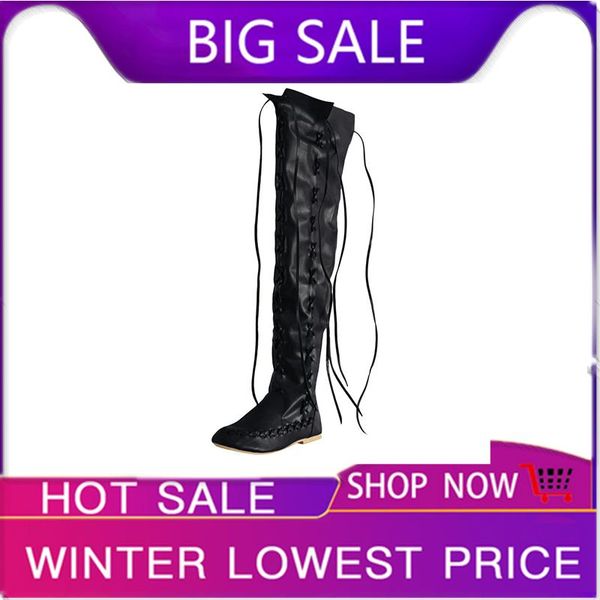 boots 2021 stencil women's straps knights shoes tassels flat bottom ladies western high for women, Black
boots 2021 stencil women's straps knights shoes tassels flat bottom ladies western high for women, Black