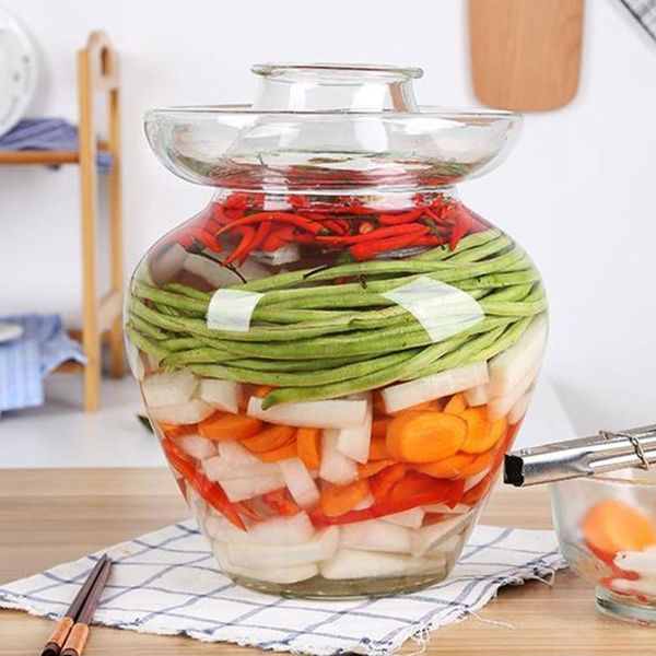 storage bottles & jars 2.5kg korea glass container kimchi jar pickles cylinder sealed can kitchen for vegetable food organizer
storage bottles & jars 2.5kg korea glass container kimchi jar pickles cylinder sealed can kitchen for vegetable food organizer