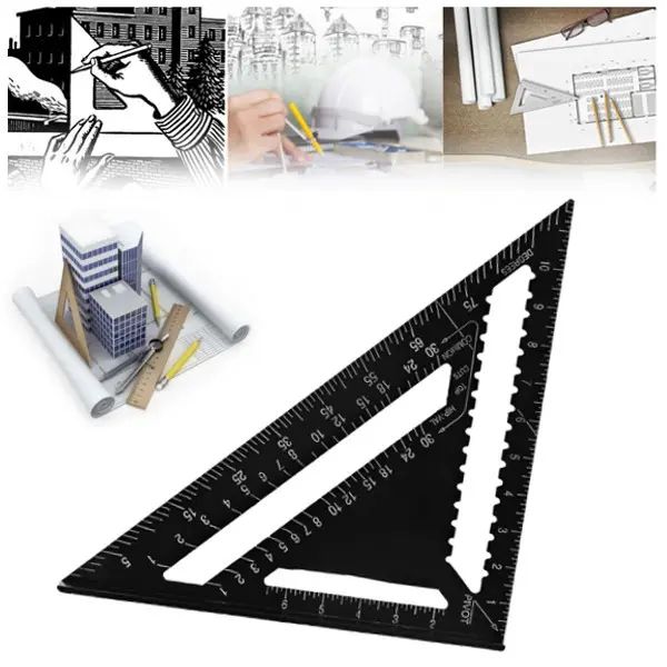 ring sizers 260x185x185mm metric aluminum alloy triangle ruler black triangular rule
ring sizers 260x185x185mm metric aluminum alloy triangle ruler black triangular rule