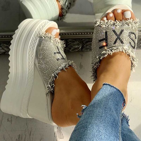summer wedges heel women slippers platform peep toe height increasing slides ladies shoes zapatos de mujer 210908, Black
summer wedges heel women slippers platform peep toe height increasing slides ladies shoes zapatos de mujer 210908, Black