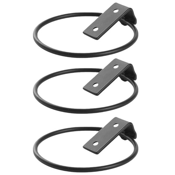 hooks & rails 3pcs wall mounted flower pot tray metal iron ring flowerpot bracket planter (13.5x11x6.5cm)
hooks & rails 3pcs wall mounted flower pot tray metal iron ring flowerpot bracket planter (13.5x11x6.5cm)