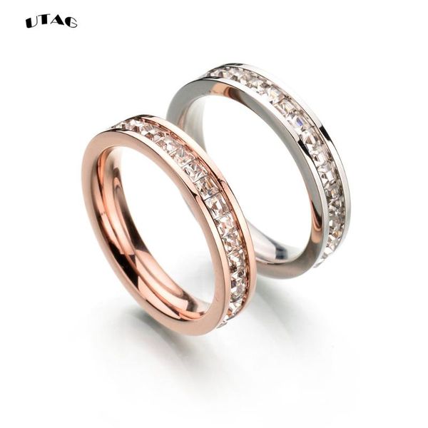 wedding rings utag luxury micro paved square cubic zirconia promise love for women engagement jewelry drop ship ring, Slivery;golden 
wedding rings utag luxury micro paved square cubic zirconia promise love for women engagement jewelry drop ship ring, Slivery;golden