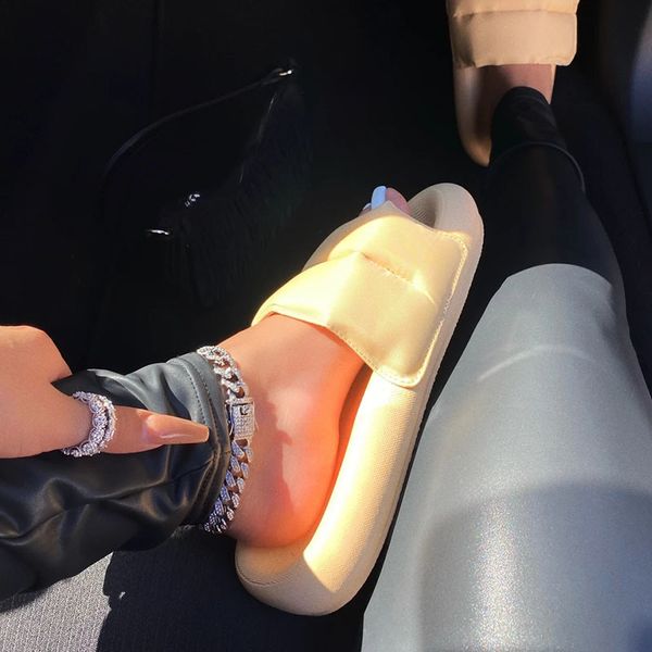 75% off outlet online thick sole home women slippers low heel ladies platform flat shoes non-slip living room indoor slides, Black
75% off outlet online thick sole home women slippers low heel ladies platform flat shoes non-slip living room indoor slides, Black
