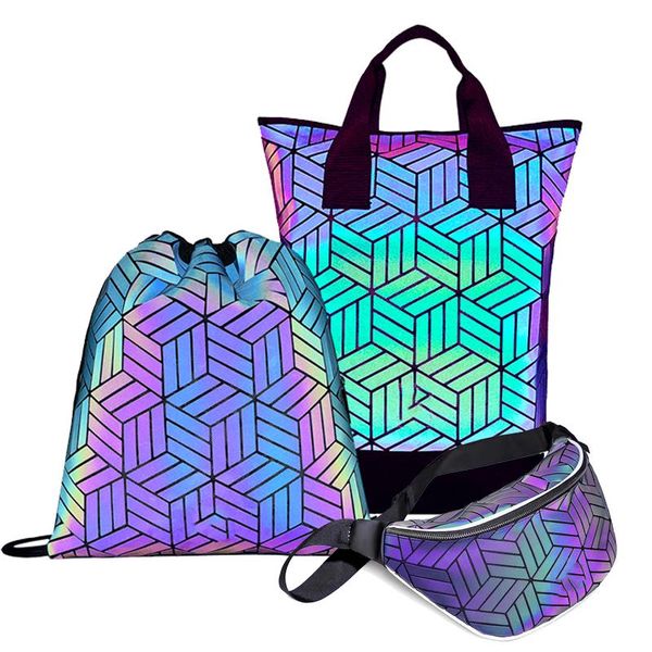 backpack luminous sports holographic roll large space geometric fashion reflective set
backpack luminous sports holographic roll large space geometric fashion reflective set