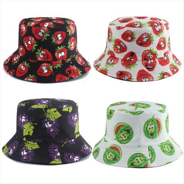 Cute Strawberry Printed Fisherman Hat Women Men Summer Foldable Panama Bucket Reversible Fishing Cap Bob Chapeau Sun, Blue;gray
Cute Strawberry Printed Fisherman Hat Women Men Summer Foldable Panama Bucket Reversible Fishing Cap Bob Chapeau Sun, Blue;gray