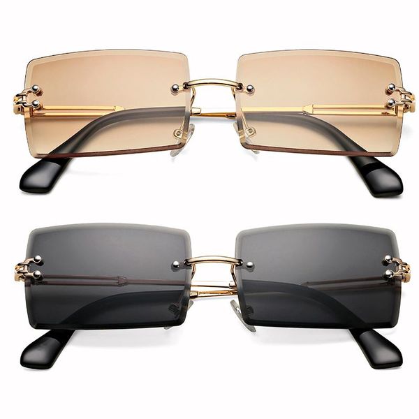 sunglasses rimless rectangle for women trendy frameless square shades men ultralight uv400 eyewear unisex, White;black
sunglasses rimless rectangle for women trendy frameless square shades men ultralight uv400 eyewear unisex, White;black