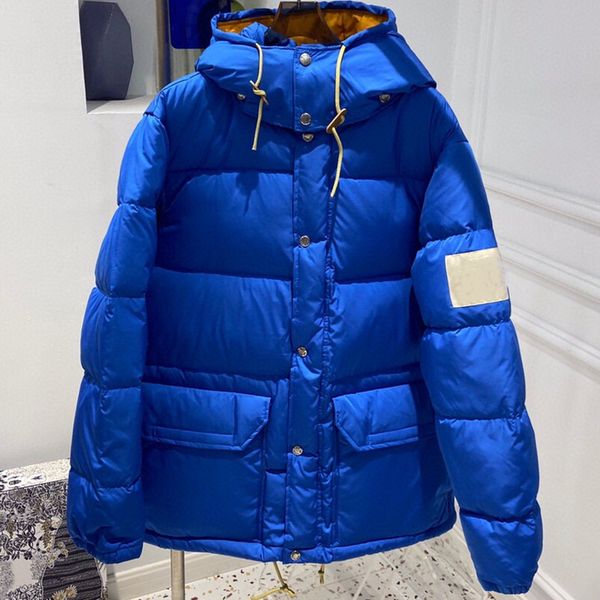 women nylon padded down jacket letter patch designer men zipper pocket coat hooded winter warm loose outwear, Black
women nylon padded down jacket letter patch designer men zipper pocket coat hooded winter warm loose outwear, Black