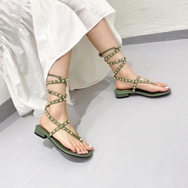 sandals green design rivet low heels ladies shoes and comfort square high cross strap ankle gladiator 6xz5, Black
sandals green design rivet low heels ladies shoes and comfort square high cross strap ankle gladiator 6xz5, Black