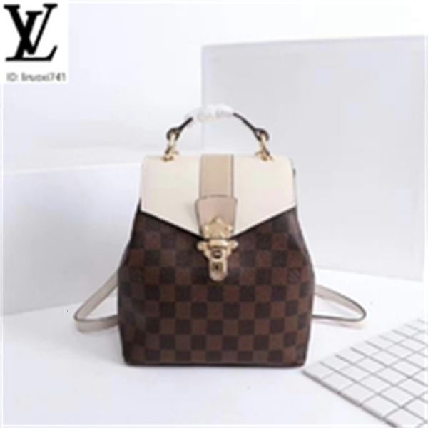 brand designer luxury ef8a m42262 colorblock backpack beige women shows oxidized leather business bags totes messenger bags, Red;black
brand designer luxury ef8a m42262 colorblock backpack beige women shows oxidized leather business bags totes messenger bags, Red;black