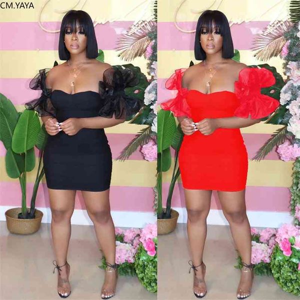 cm.yaya women summer mesh butterfly splicing short off shoulder bodyon midi dress club party bandage pencil dresses 210331, Black;gray
cm.yaya women summer mesh butterfly splicing short off shoulder bodyon midi dress club party bandage pencil dresses 210331, Black;gray